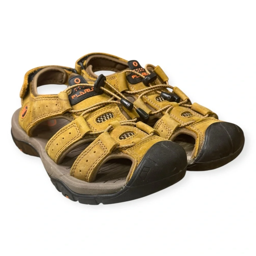 Vibrant Kids Sandals‎ - Yellow and Black